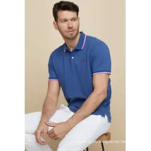 Mens Classic Emelcodery Basic с короткими рубашкой поло